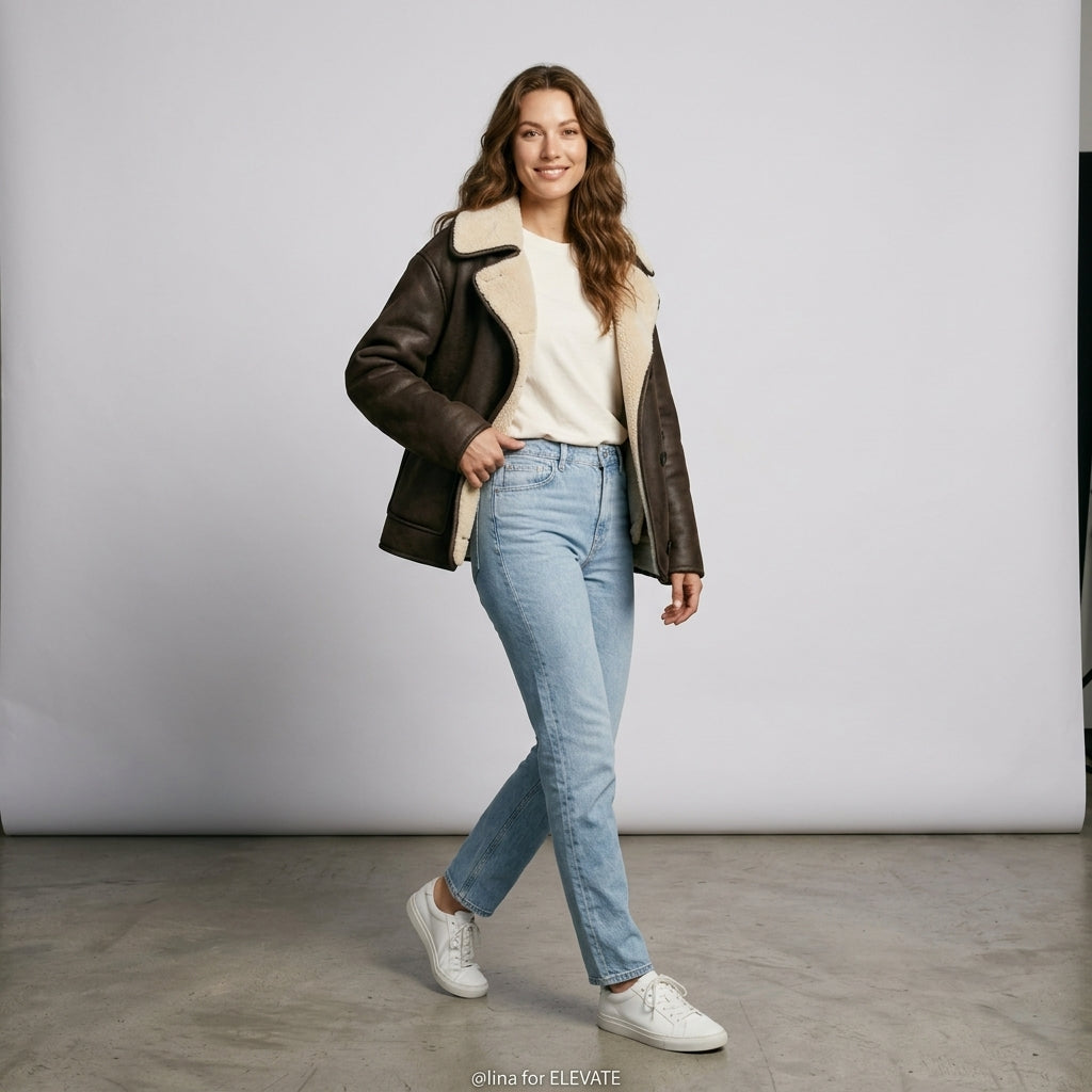 ETJ 2025 Fall/Winter New Arrival Women's ZW Series Double-Sided Collar Oversized Long-Sleeve Jacket Warm Coat 3548246