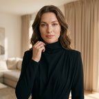 Fashionable Elegant Pure Color Long Sleeve Wrap Waist Dress New Arrival Stylish Classy Gown