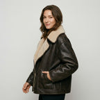 ETJ 2025 Fall/Winter New Arrival Women's ZW Series Double-Sided Collar Oversized Long-Sleeve Jacket Warm Coat 3548246