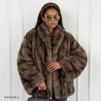 Fashion Solid Fake Fur Coat Women Lapel Waist Cinching Long Sleeve Hidden Button Coats Lady 2025 New Winter High Street Outwear