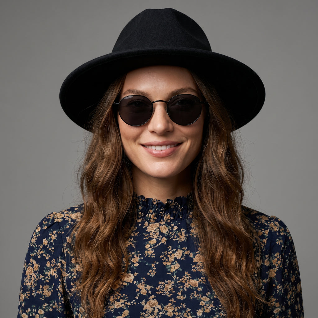 Elegant Women's Spring Autumn Floral Print A Line Dress Casual Vintage Office Lady Sexy Turtleneck Long Sleeve Slim Dresses